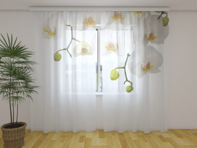 Fotovorhang Maßanfertigung Fotogardinen "Zimmer" Vorhang 3D Fotodruck 